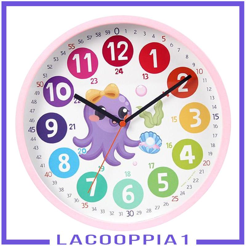 Đồng Hồ Treo Tường Dạy Học Lacooppia1 Cho Bé