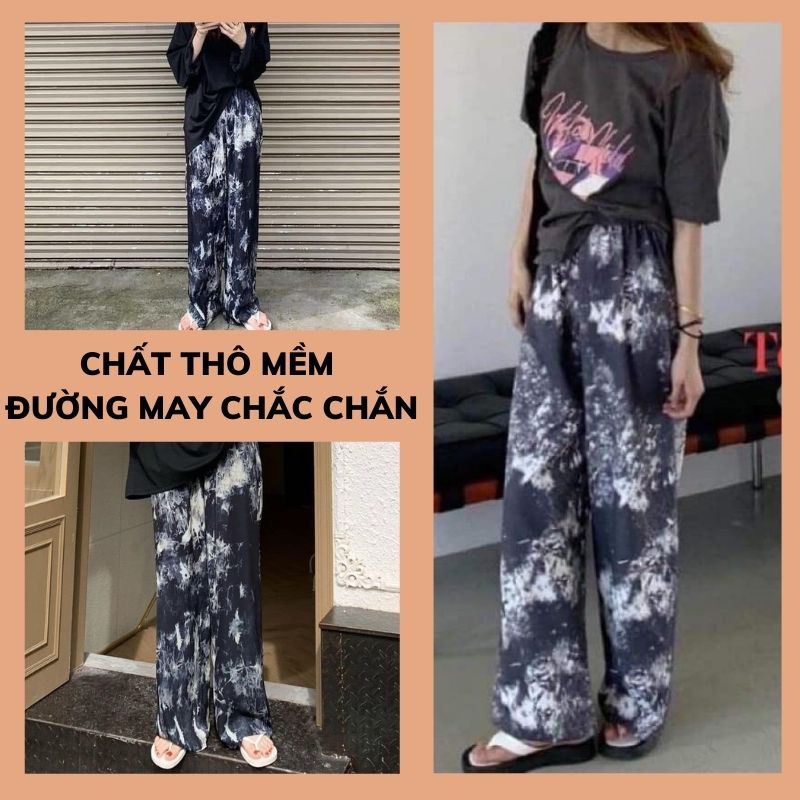 (VIDEO ẢNH THẬT) Quần jogger loang màu Jogger tiedye unisex ,quần loang mâu chất thô mềm đường may đẹp thời trang 1989