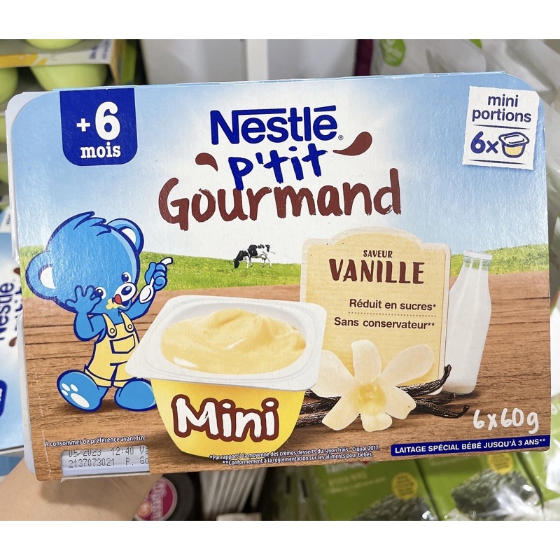 Váng sữa Nestle cho bé 6m+ Pháp (hsd 5/2023)
