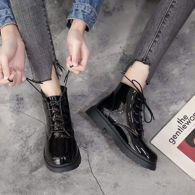 (SẴN LÌ 39)🔥Boots nữ cao cổ da PU hàng loại 1 Ulzzang thời trang | BigBuy360 - bigbuy360.vn