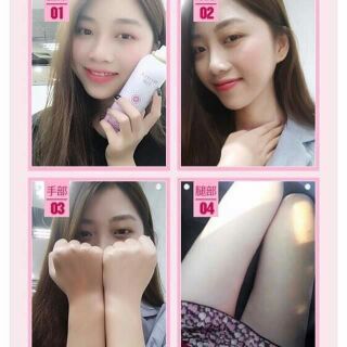 Xịt trang điểm kiêm trống nắng
