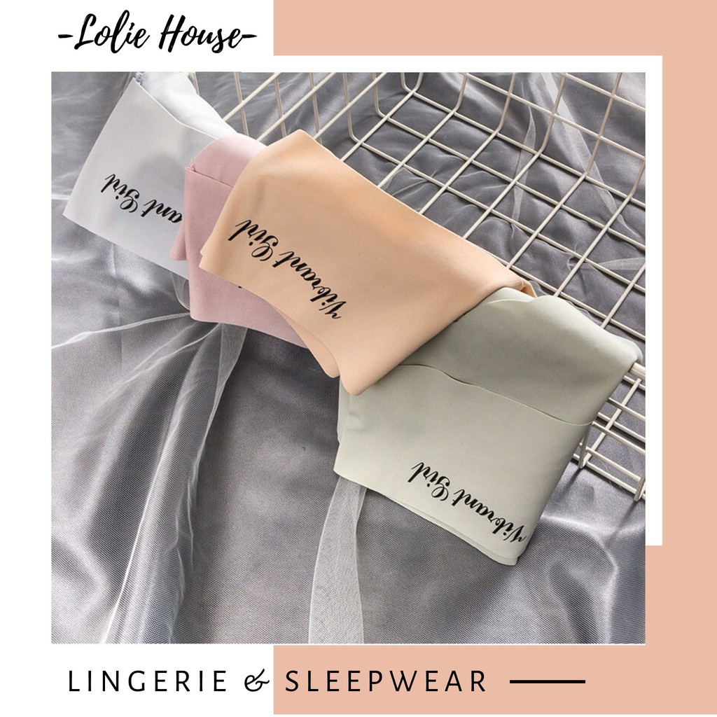 [Mã WASTDEP giảm 5K đơn bất kì] Quần lót nữ su đúc cotton không viền không đường may viền lượn sóng LOLIE HOUSE - QL4 | BigBuy360 - bigbuy360.vn