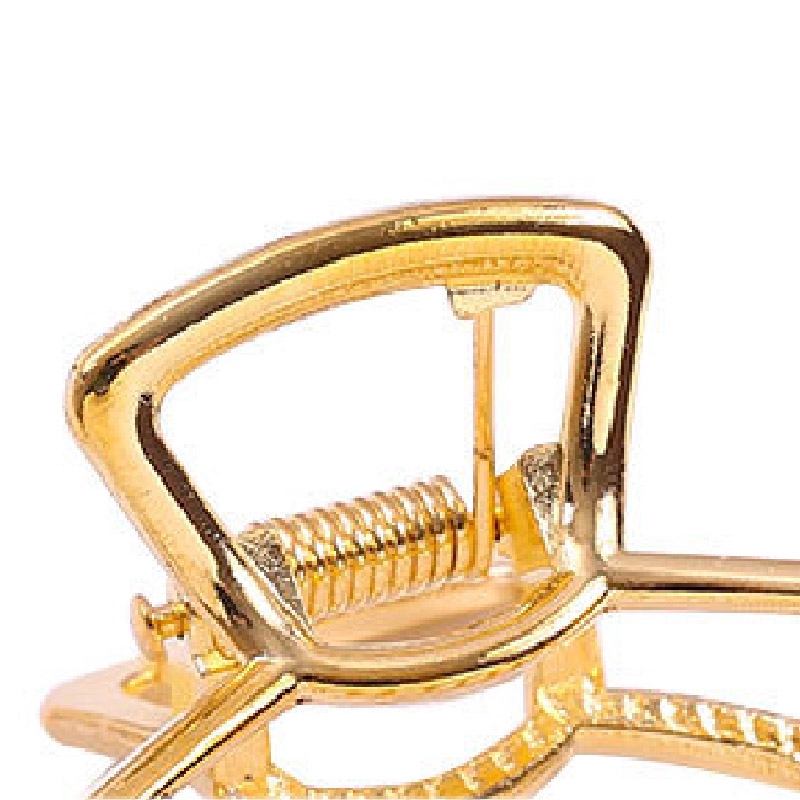 Kẹp Tóc Kim Loại Hình Bán Nguyệt Xinh Xắn Cho Nữ