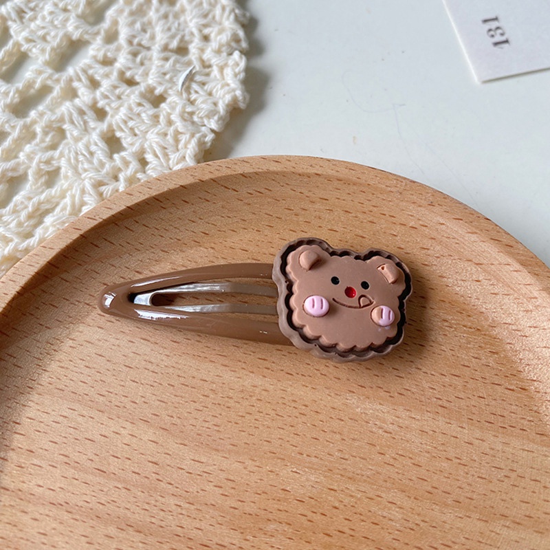 Kẹp tóc công chúa họa tiết hoạt hình dễ thương cho bé gái