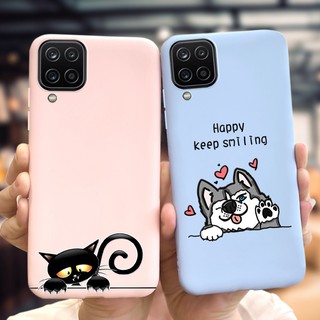 Ốp điện thoại silicon họa tiết hoạt hình Samsung Galaxy A12 M12 5G SM-A125F SM-M127F A 12 M 12 chất lượng cao