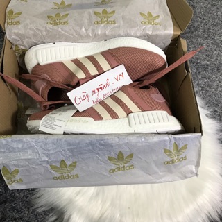 GIÀY Thể thao sNeAker  NMD HỒNG ĐẤT [ FULL BOX +TẶNG MÓC KHÓA ]