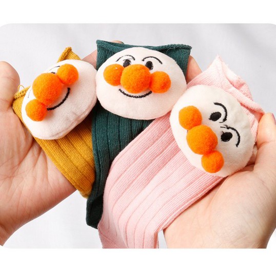 Kids Girl Boys Socks Children Autumn Winter Cotton Warm Cartoon Doll Socks