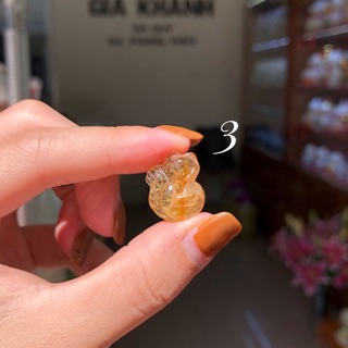 THANH LÝ Mặt dây chuyền Hồ Ly Tóc Vàng