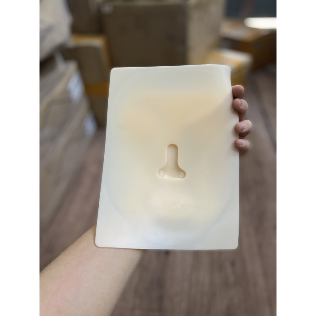 Da giả mặt 3D có lỗ mũi