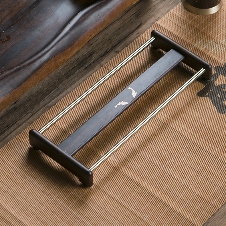 Gác chén đồng Song Ngư" cho trà đạo