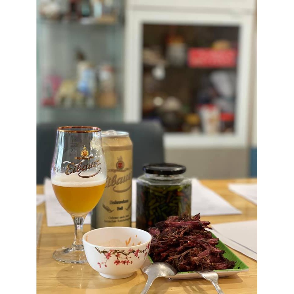 Thùng Quà Bia Thầy Tu EIBAUER HEFEWEIZEN HELL 5.2% - Bia Tươi Men Sống Thượng Hạng