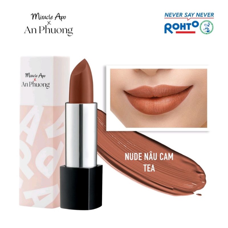 Hộp quà son thỏi Miracle Apo x An Phương Holiday Collection Lipstick 4g x 3