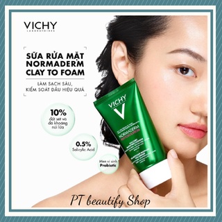 Sữa rửa mặt Vichy Normaderm phytosolution gel cho da dầu da mụn