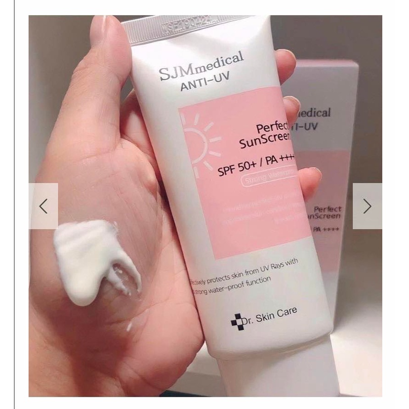 Kem chống nắng SJM Medical Anti UV Perfect SunScreen SPF50+/ PA++++ 60ml date 2025 - Hàng chính hãng Hàn Quốc