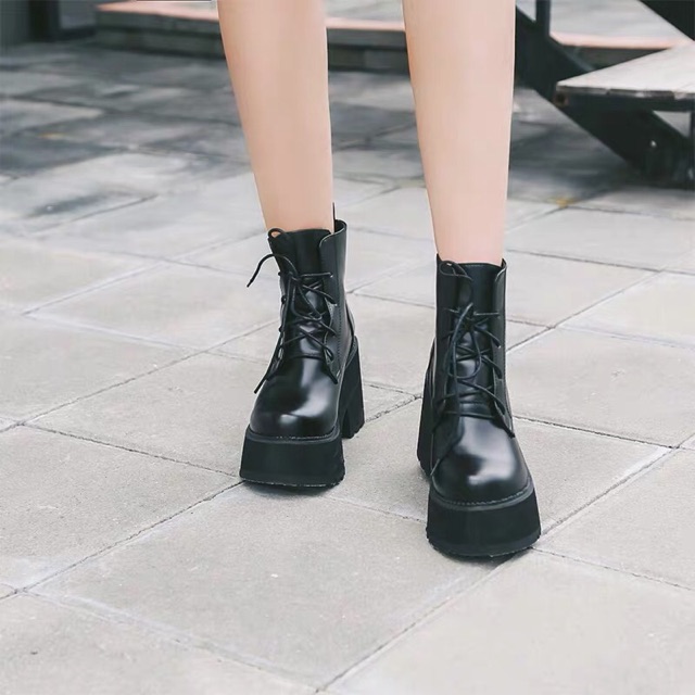Boots hack chiều cao ulzzang 9cm