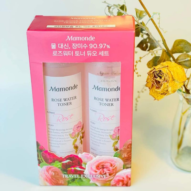 Nước hoa hồng MaMoDe Rose water toner