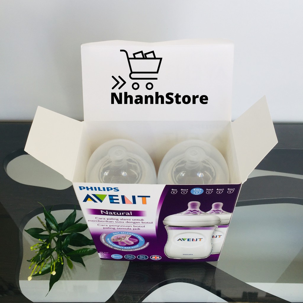 Bình sữa Avent Natural 330ml