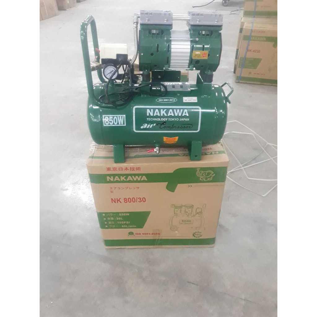 Máy nén khí NAKAWA 30L - Hàng cao cấp