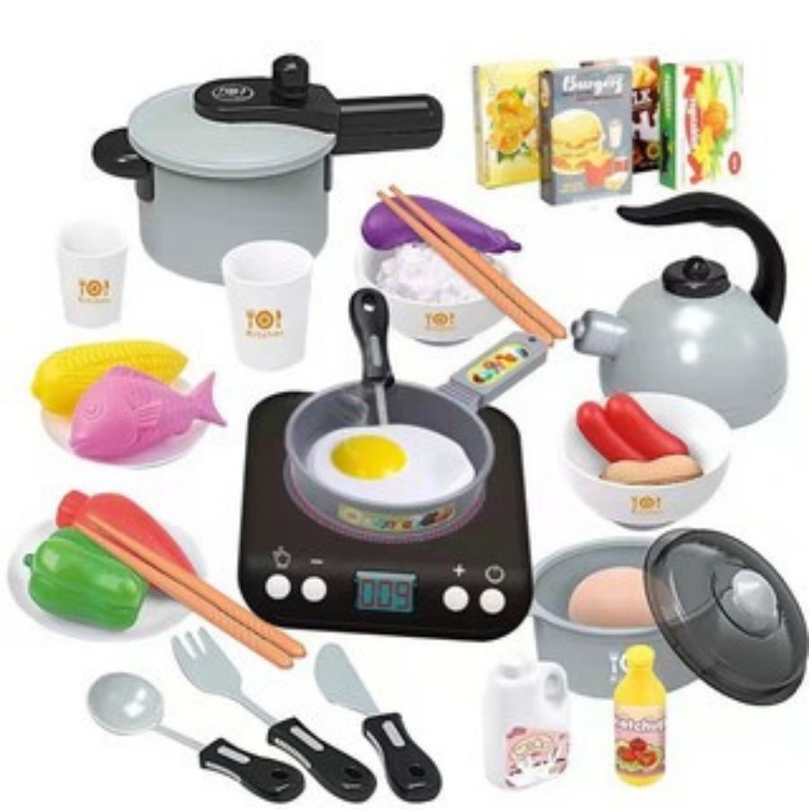 Bộ Đồ Chơi Nấu Ăn Cho Bé 36 Chi Tiết Đồ Chơi Cho Bé Từ Hai Tuổi Kitchen