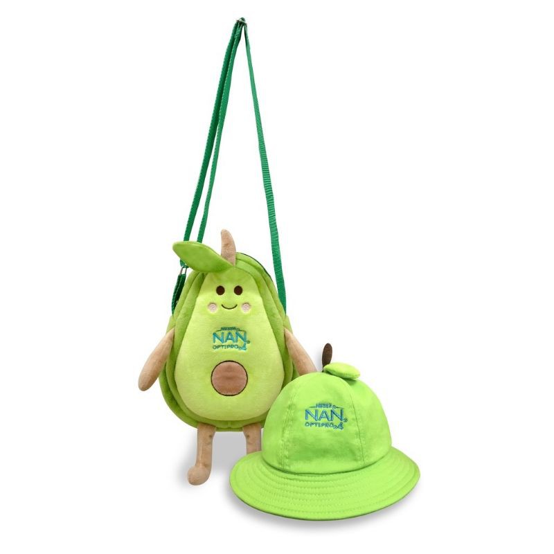 1BỘ TÚI NÓN TRÁI BƠ/Quà tặng từ NAN