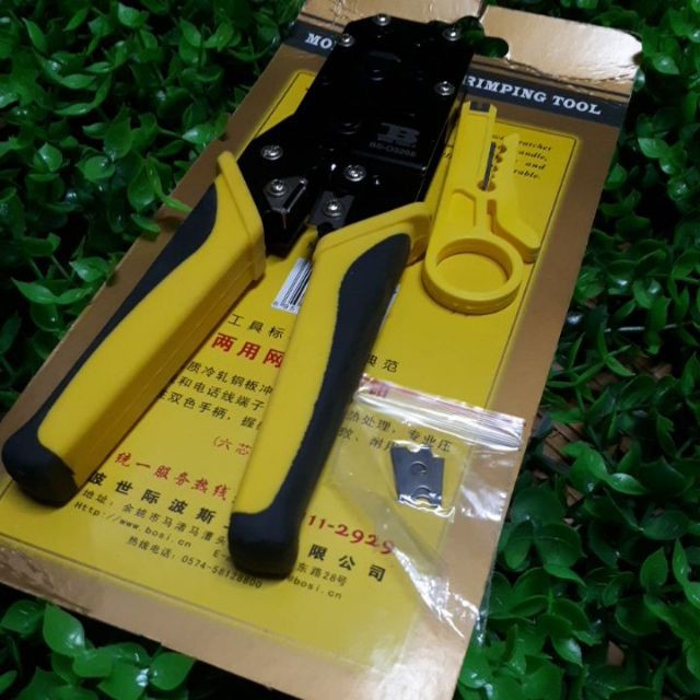 Kìm bấm mạng Bosi có trợ lực bấm tốt