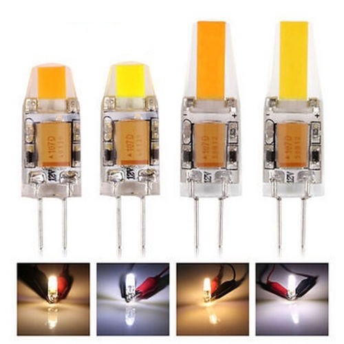 Bóng Đèn LED Silicone AC / DC 12V 3W 6W COB SMD G4 30W 50W Chất Lượng Cao