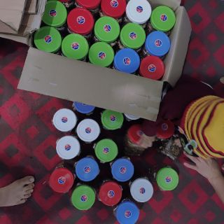 Cá cơm rim lạc vừng mặn ngọt.