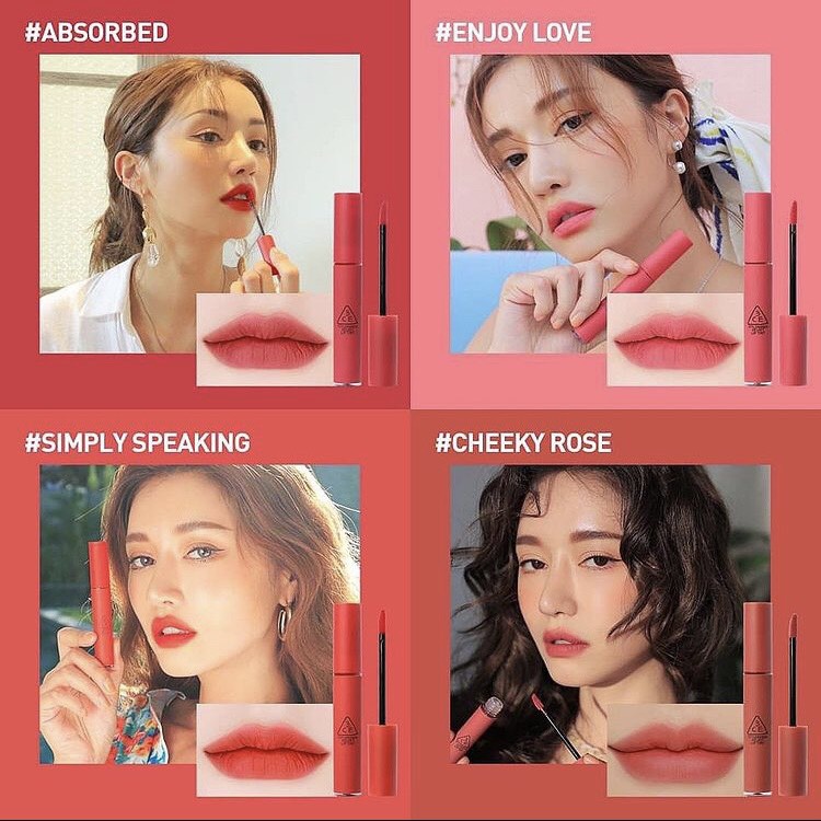 Son Kem Lì 3CE Velvet Lip Tint