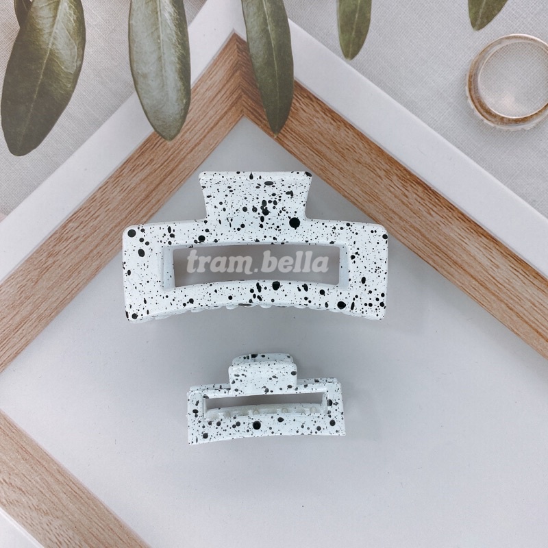 Kẹp càng cua loang mini,kẹp tóc mái