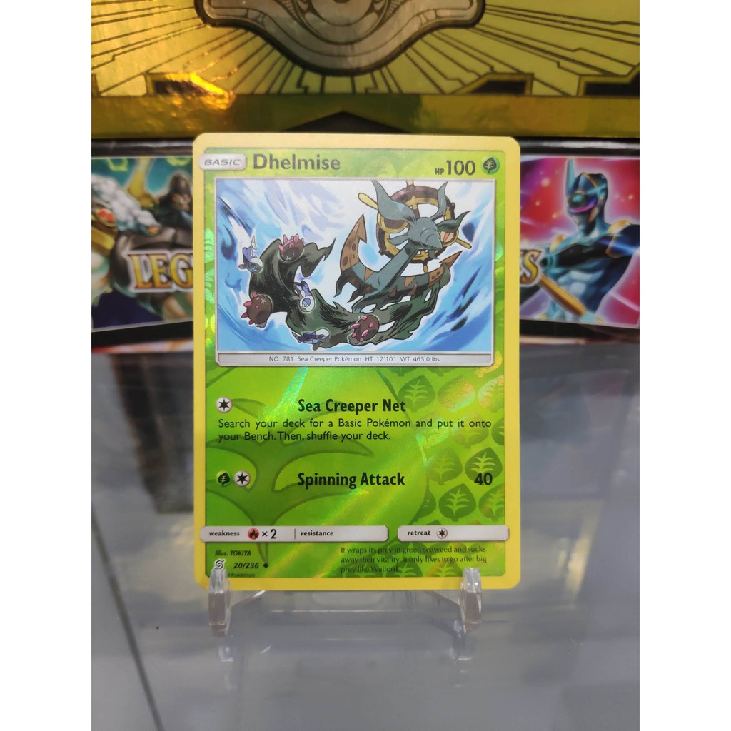 [ Dưa Hấu Yugioh ] Lá bài thẻ bài Pokemon Dhelmise