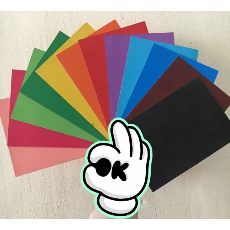 Set 20 tờ Giấy màu bìa cứng A4 - 230 gsm