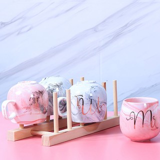Cốc uống cà phê bằng sứ hình chim hồng hạc dễ thương
