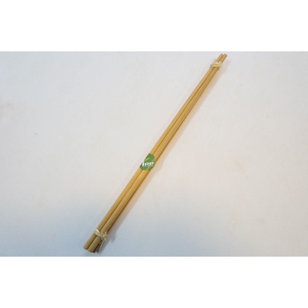 Đũa nấu bằng tre vót thủ công hun khói