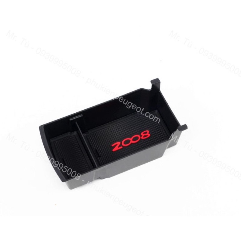 Hộp tiện ích vị trí tỳ tay xe Peugeot 2008