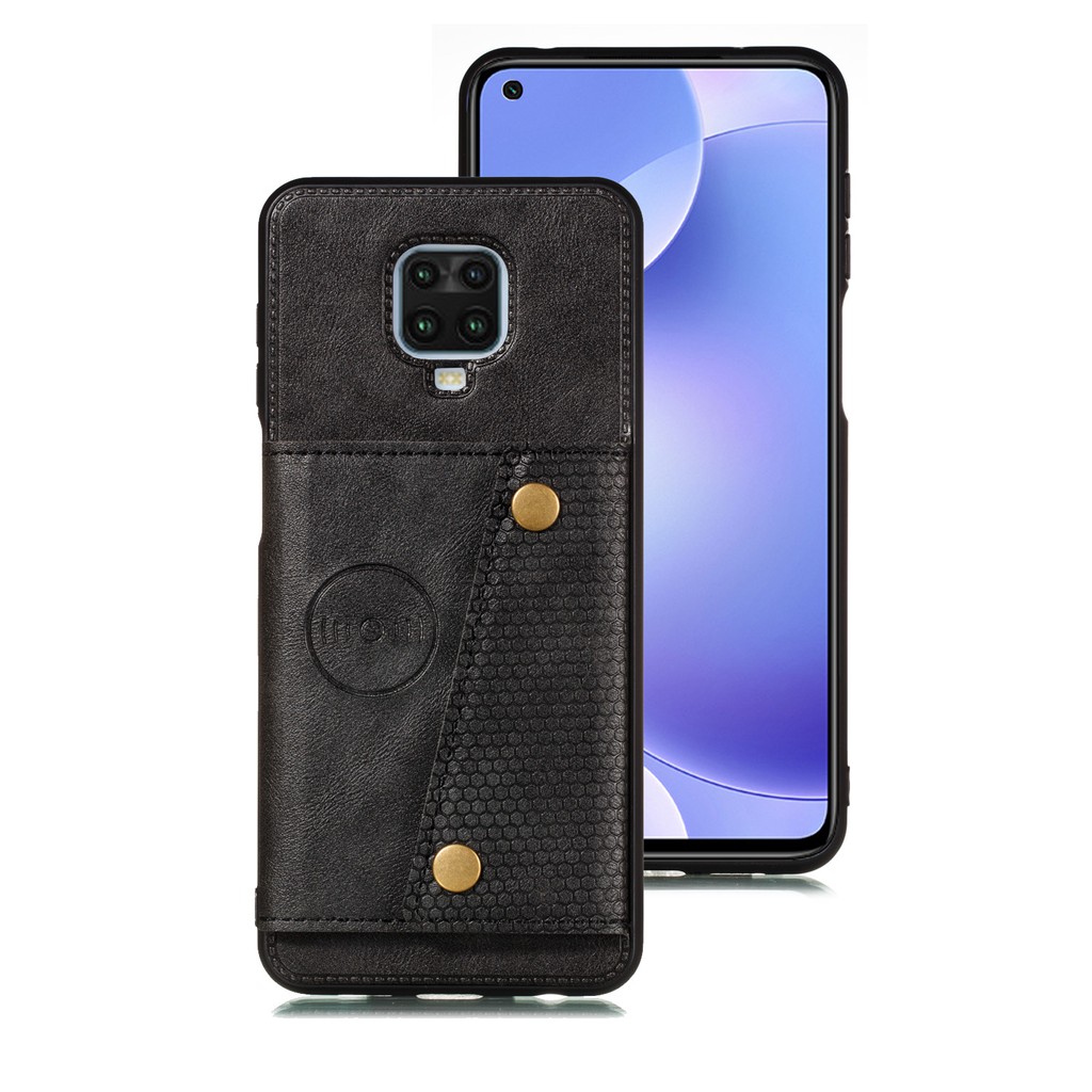 Ốp lưng da ví gập cho Xiaomi Redmi 9 9A 9C Note 9 Pro Max Note 9S K30 K20 Pro