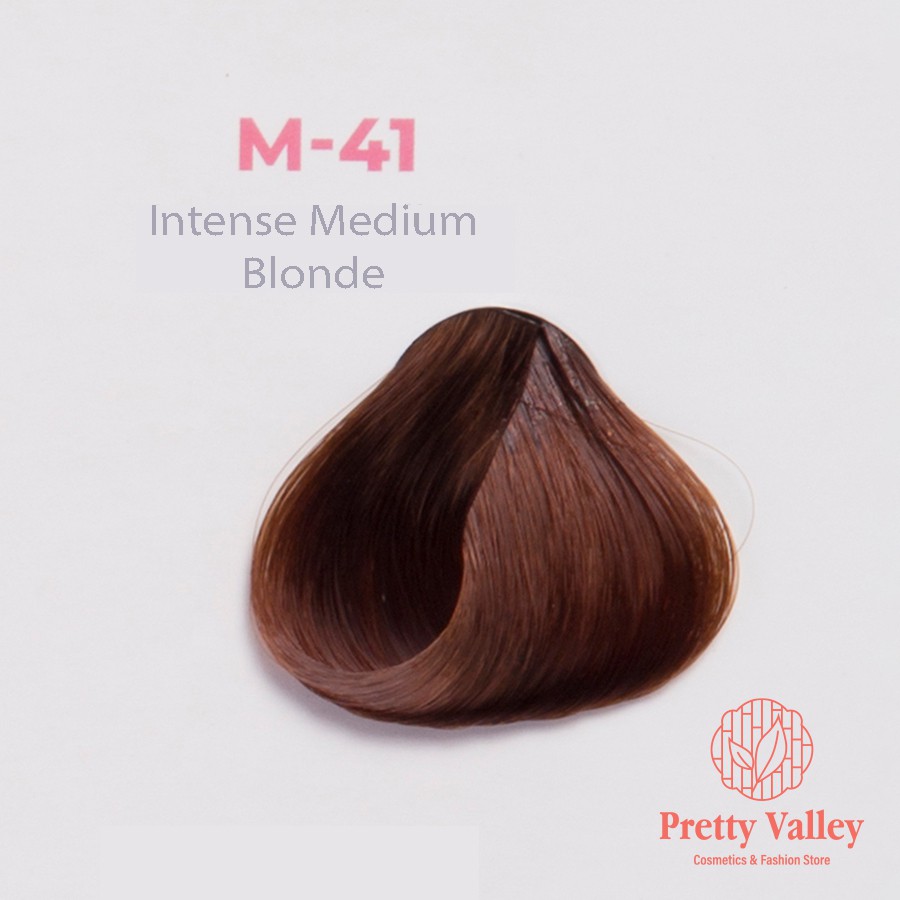Kem nhuộm tóc màu nâu tây MOLOKAI, kem nhuộm tóc siêu dưỡng phủ bạc chứa collagen tảo biển - Pretty Valley Store