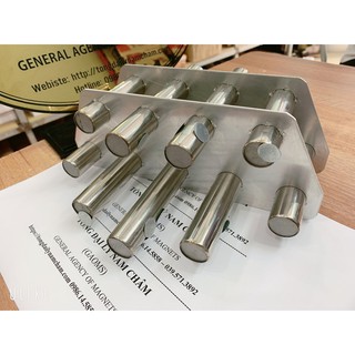 Giàn nam châm lọc tạp chất sắt, kim loại nhiễm từ, nam châm thanh giàn các loại 5 - 7 - 9 - 11 thanh