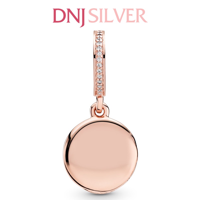 [Hàng cao cấp] Charm bạc 925 cao cấp, hàng chuẩn bạc - Charm Family Forever thích hợp để mix vòng tay charm - DN113