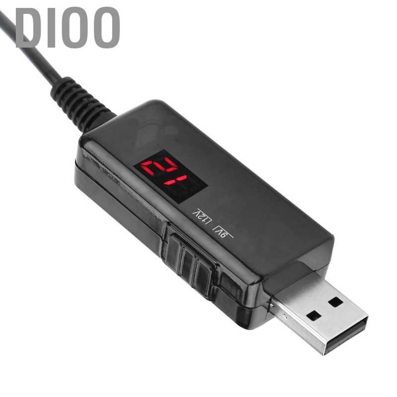 may rua xe Cáp chuyển đổi tăng áp USB 5V Lên Tới 9V 12V 1A / 0.8A