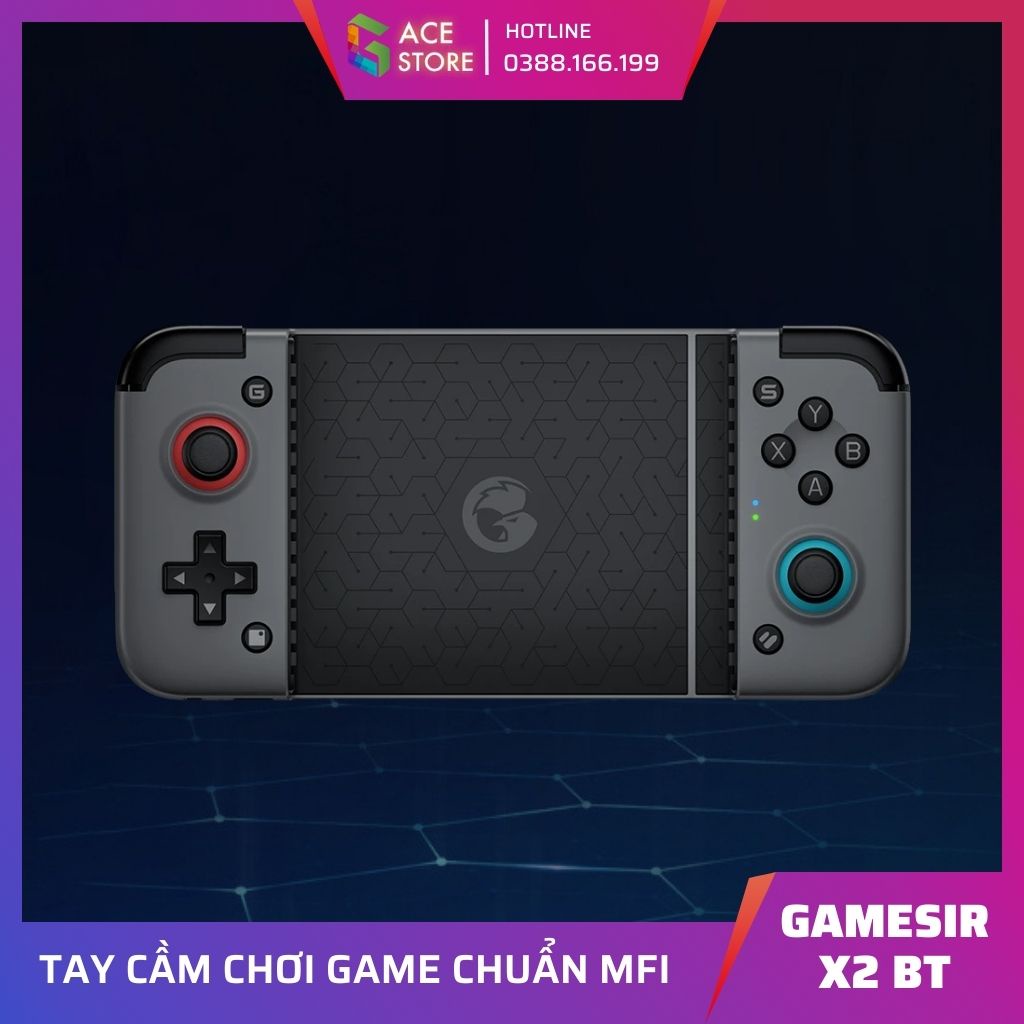 Tay cầm chơi game Gamesir X2 Bluetooth Hỗ trợ đa nền tảng Android/IOS đạt MFI