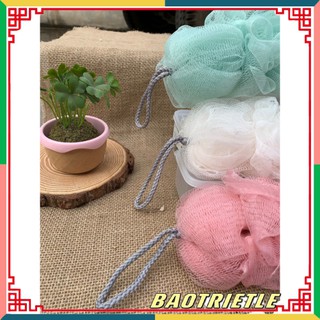 Bông tắm cao cấp lưới tròn tạo bọt (Giao màu ngẫu nhiên)