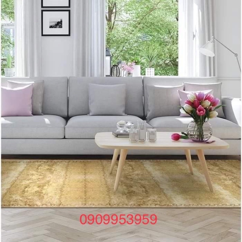 Thảm xốp lót sàn vân hoa cương  size 60x60x1cm