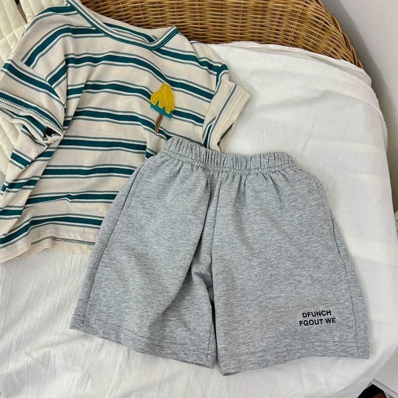 [Babycat] Hàng Có Sẵn Quần Short In Chữ Xiaowajia Nhật Bản Phong Cách Mới Cho Bé Trai Bé Gái