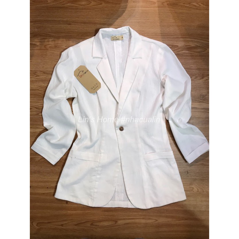 S052 - ÁO BLAZER LINEN | BigBuy360 - bigbuy360.vn