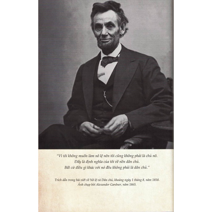 Sách - Abraham Lincoln - Các Tác Phẩm Và Suy Ngẫm (Bìa Cứng)