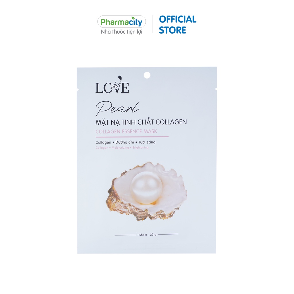 Mặt nạ Pharmacity tinh chất collagen Pearl (23g)