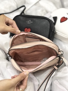 🅰️Túi COACH mini tim đỏ 🅰️ CHUẨN AUTH