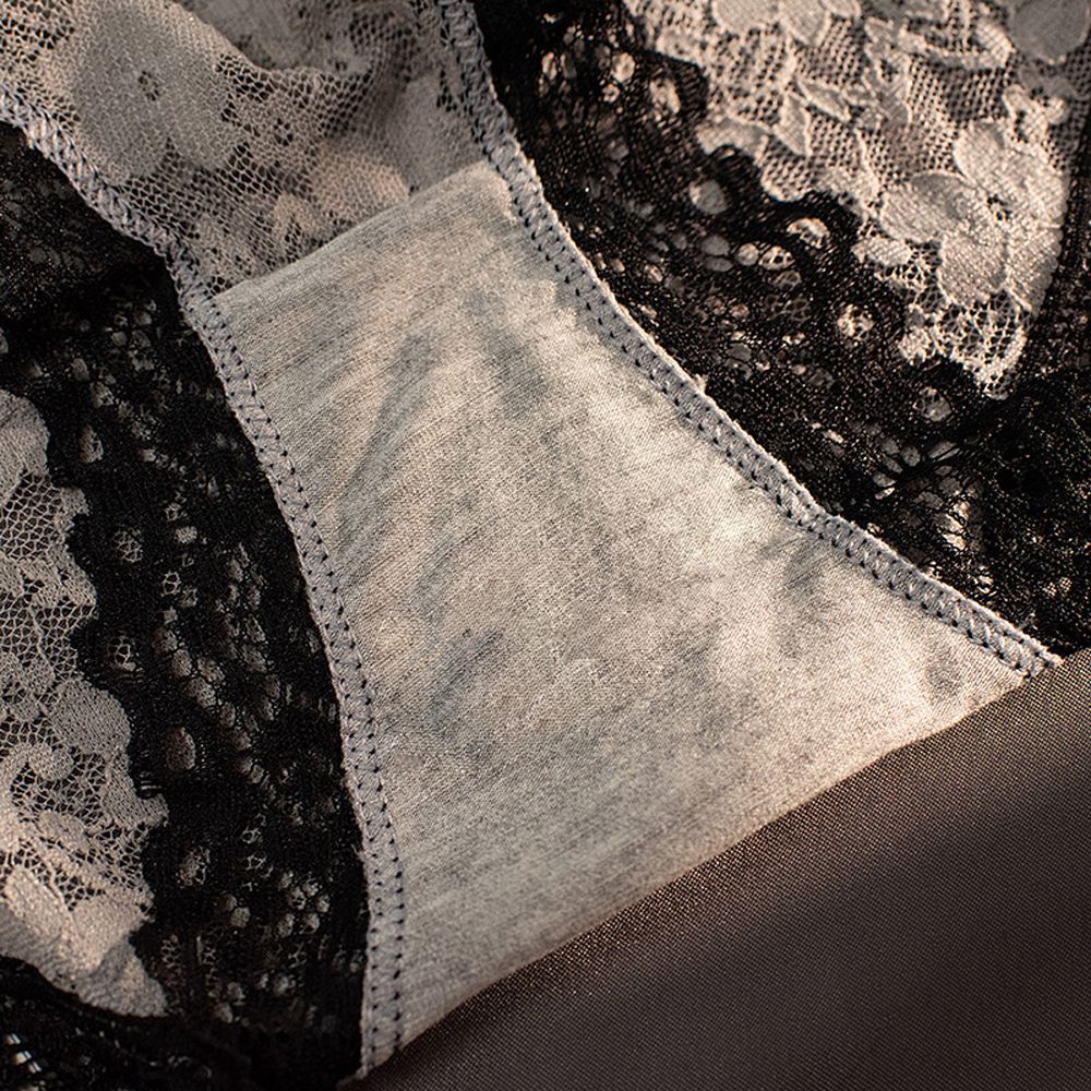 Quần lót nữ trong suốt đính nơ phong cách Hàn Quốc quyến rũ