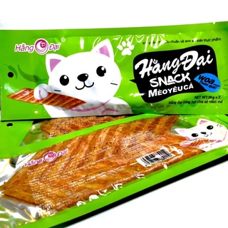 2 gói snack mèo yêu cá