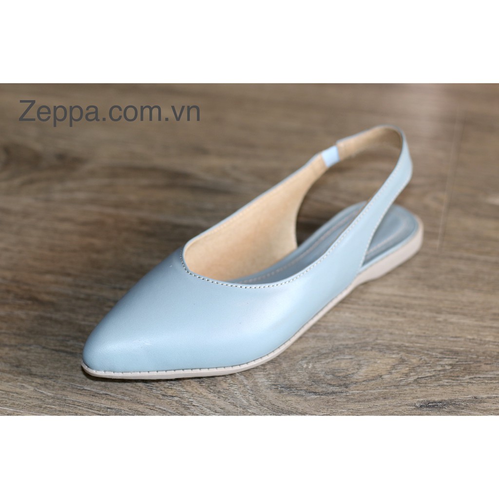 ZEPPA - Gian Hàng Chính Hãng - Da bò thật 100% - Giày da bò nữ - Màu xanh (Size: 35-40) GK29